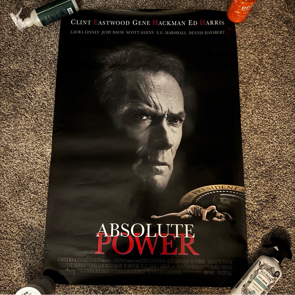 Absolute Power Original 27 X 40 Theatrical Movie Poster